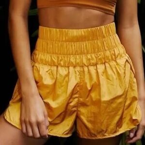 FP Movement Yellow shorts